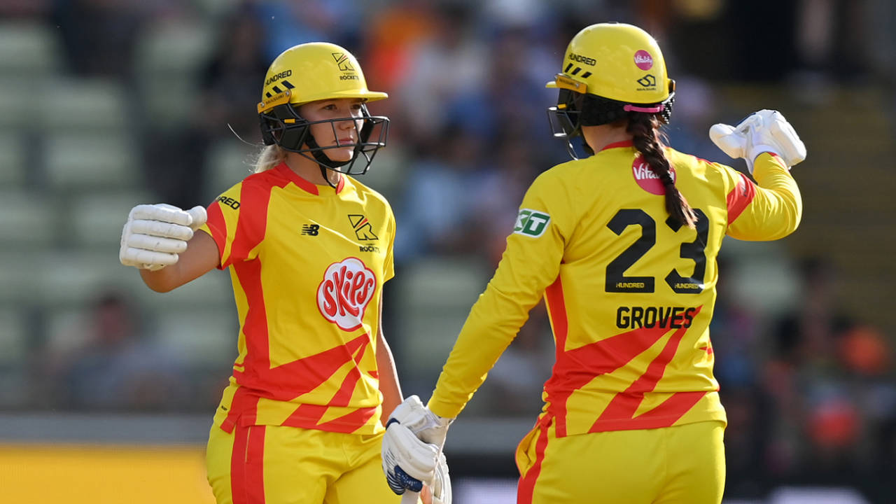 Katie George and Josie Groves took Rockets across the line, Birmingham Phoenix vs Trent Rockets, The Hundred (Women's), Edgbaston, August 12, 2024