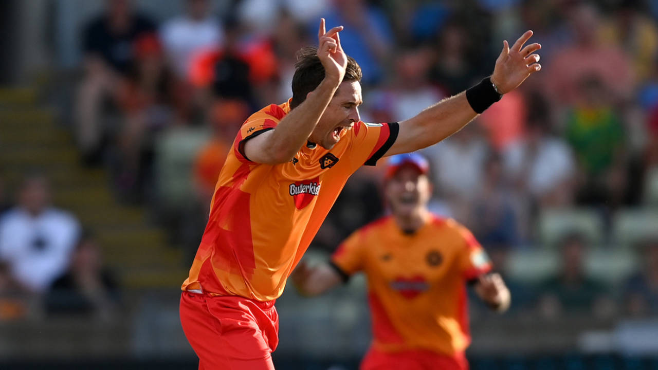 Tim Southee took 5 for 12 for the Phoenix, Birmingham Phoenix vs Trent Rockets, The Hundred (Men's), Edgbaston, August 12, 2024