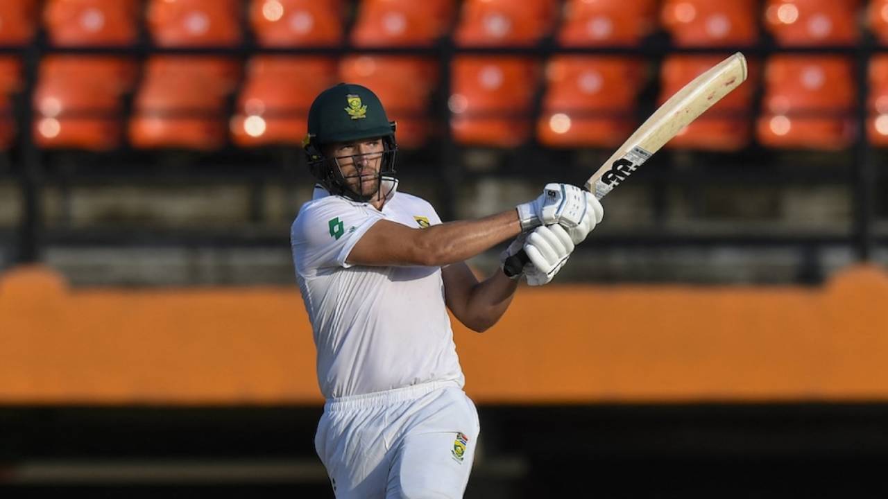 Wiaan Mulder batted patiently until stumps, West Indies vs South Africa, 2nd Test, day 2, Providence, August 16, 2024