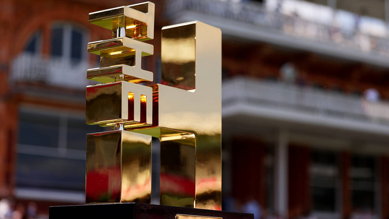 The trophy awaits the winners of the Women's Hundred, Welsh Fire vs London Spirit, Women's Hundred final, Lord's, August 18, 2024