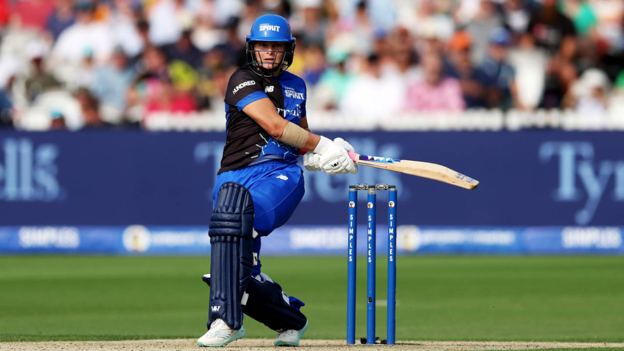 Dani Gibson played a priceless cameo for London Spirit, Welsh Fire vs London Spirit, Women's Hundred final, Lord's, August 18, 2024