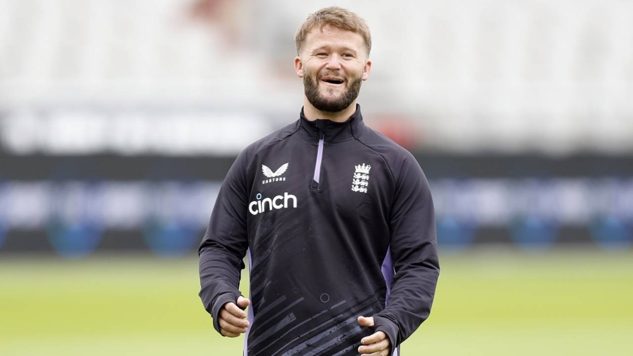 Ben Duckett shares a light moment, Manchester, August 19, 2024