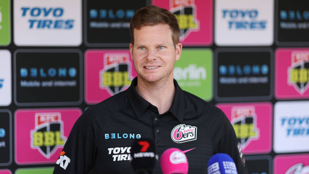 Steven Smith has committed to three more years in the BBL, Sydney, August 20, 2024