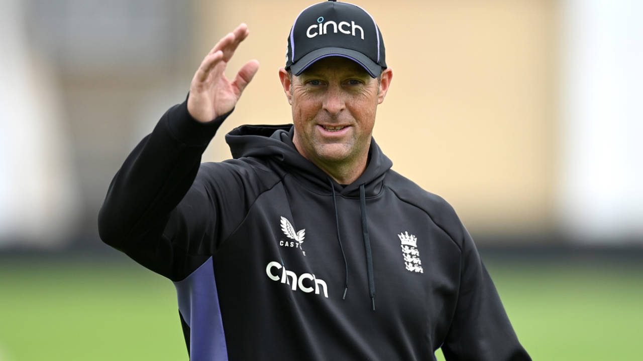 Marcus Trescothick at England training, England vs West Indies training, Men's Test series, Trent Bridge, July 16, 2024