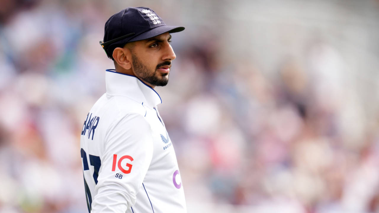 Shoaib Bashir had to wait till the final session to get a bowl, England vs Sri Lanka, 2nd Test, Lord's, 2nd day, August 30, 2024