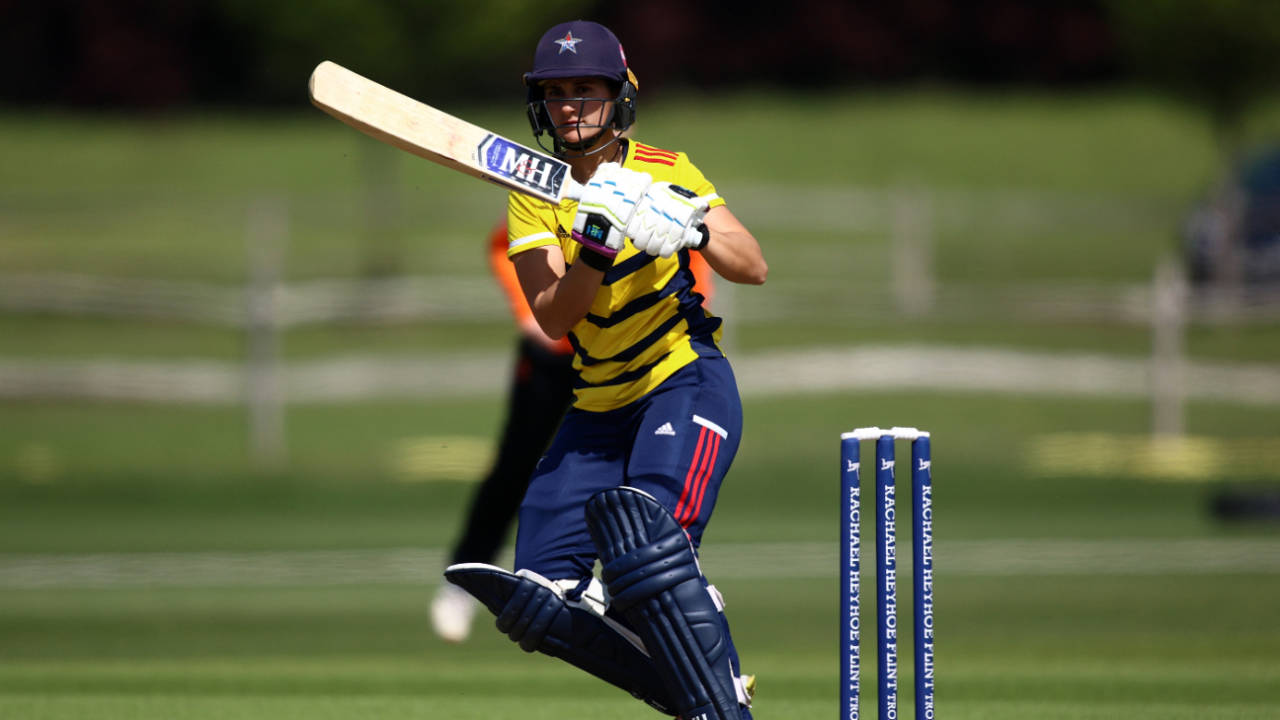 Kira Chathli bats for South East Stars, April 29, 2023