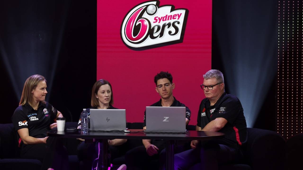 Ellyse Perry and Rachael Haynes were part of the Sixers' draft table, Melbourne, September 1, 2024