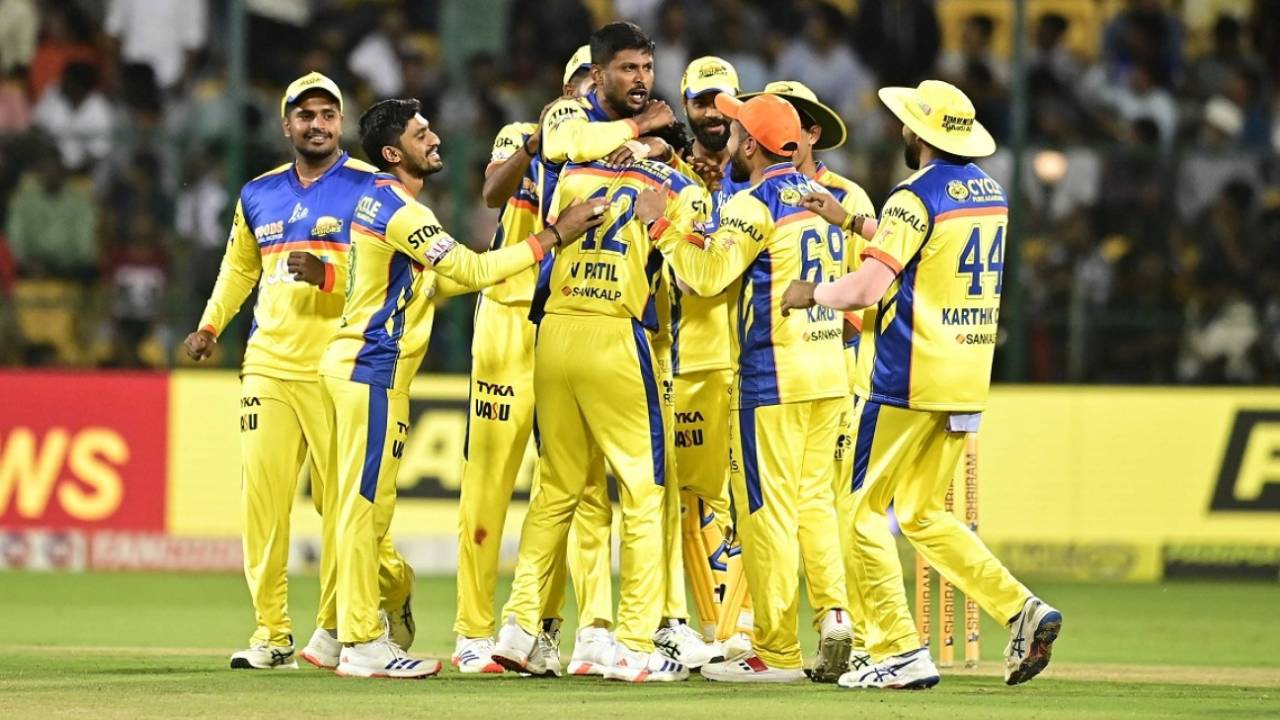 Vidyadhar Patil took 3 for 19 as Mysuru Warriors won the final, Bengaluru Blasters vs Mysuru Warriors, Maharaja T20 Trophy, Final, Bengaluru, September 1, 2024
