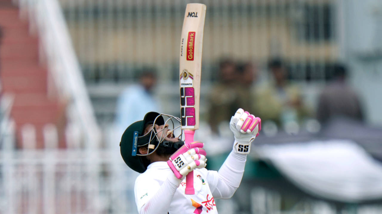 Mushfiqur Rahim roars after sealing Bangladesh's 2-0 series sweep, Pakistan vs Bangladesh, 2nd Test, Rawalpindi, 5th day, September 3, 2024