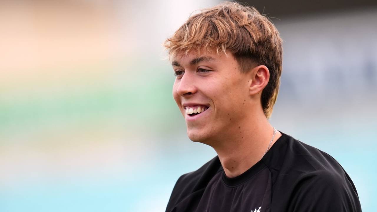 Josh Hull at an England nets session, London, September 4, 2024