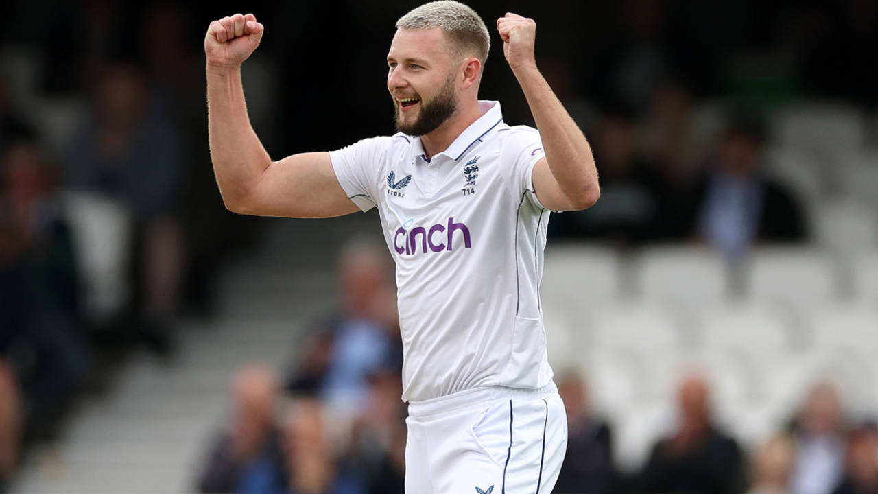 Gus Atkinson broke through for England with the wicket of Kusal Mendis, England vs Sri Lanka, 3rd Men's Test, The Oval, London, 4th day, September 9, 2024