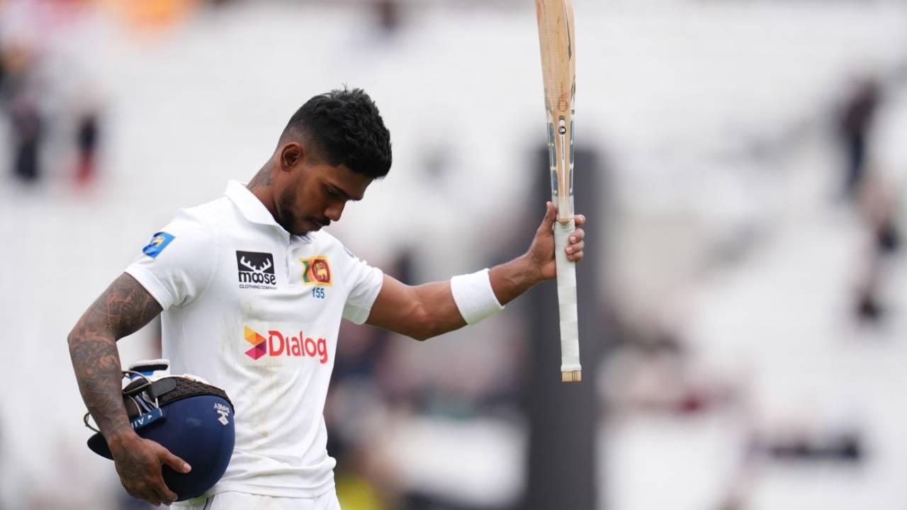Pathum Nissanka scored his second Test century, England vs Sri Lanka, 3rd Men's Test, The Oval, London, 4th day, September 9, 2024