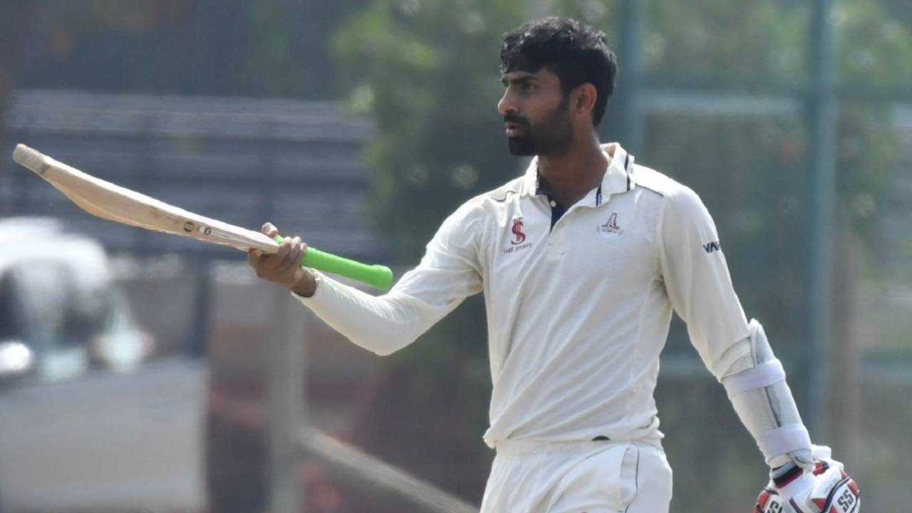 N Jagadeesan scored a triple-century in his hometown Coimbatore, Tamil Nadu vs Chandigarh, Ranji Trophy 2023-24, Coimbatore, January 27, 2024