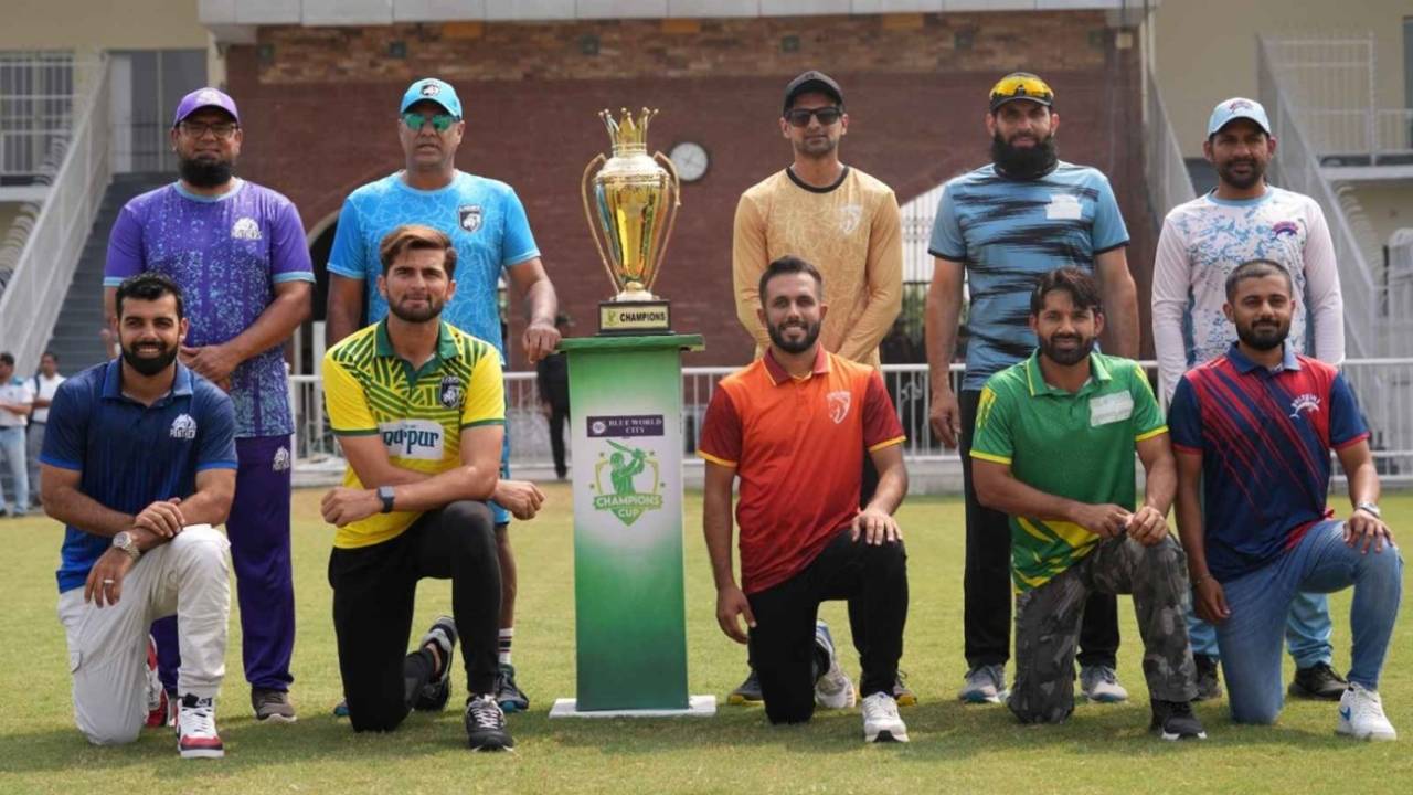 Pakistan's best and brightest from the past and present are involved in the Champions Cup, Faisalabad, September 11, 2024