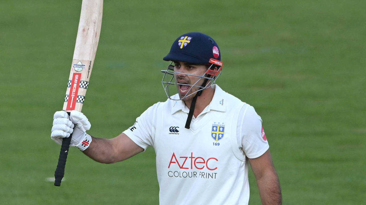 David Bedingham compiled a career-best 279, Durham vs Lancashire, County Championship, Chester-le-Street, September 11, 2024