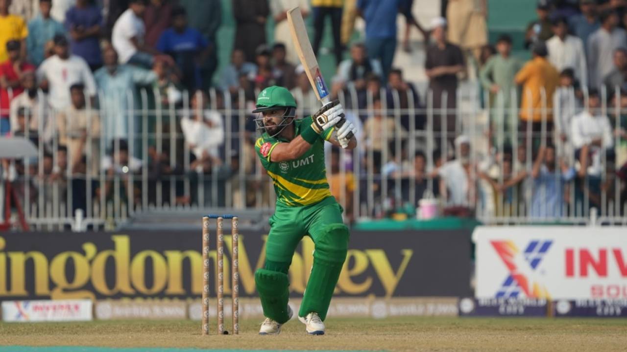 Markhors' Kamran Ghulam made 115 in the opening game, Markhors vs Panthers, Champions One-Day Cup, Faisalabad, September 12, 2024
