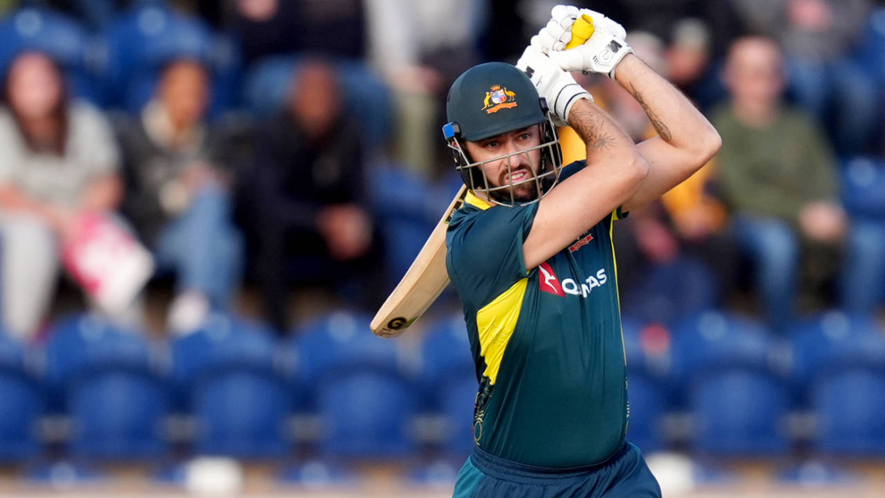 Matt Short made a fast start to his innings, England vs Australia, 2nd T20I, Cardiff, September 13, 2024