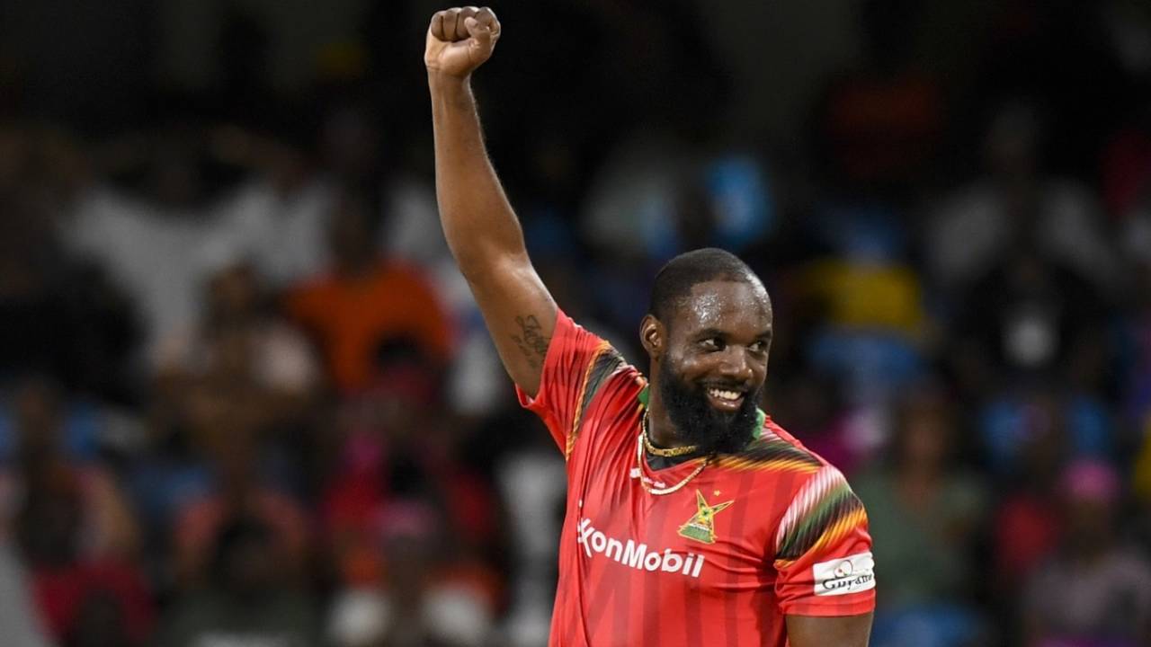 Raymon Reifer was expensive but returned three wickets, Barbados Royals vs Guyana Amazon Warriors, CPL, Bridgetown, September 14, 2024