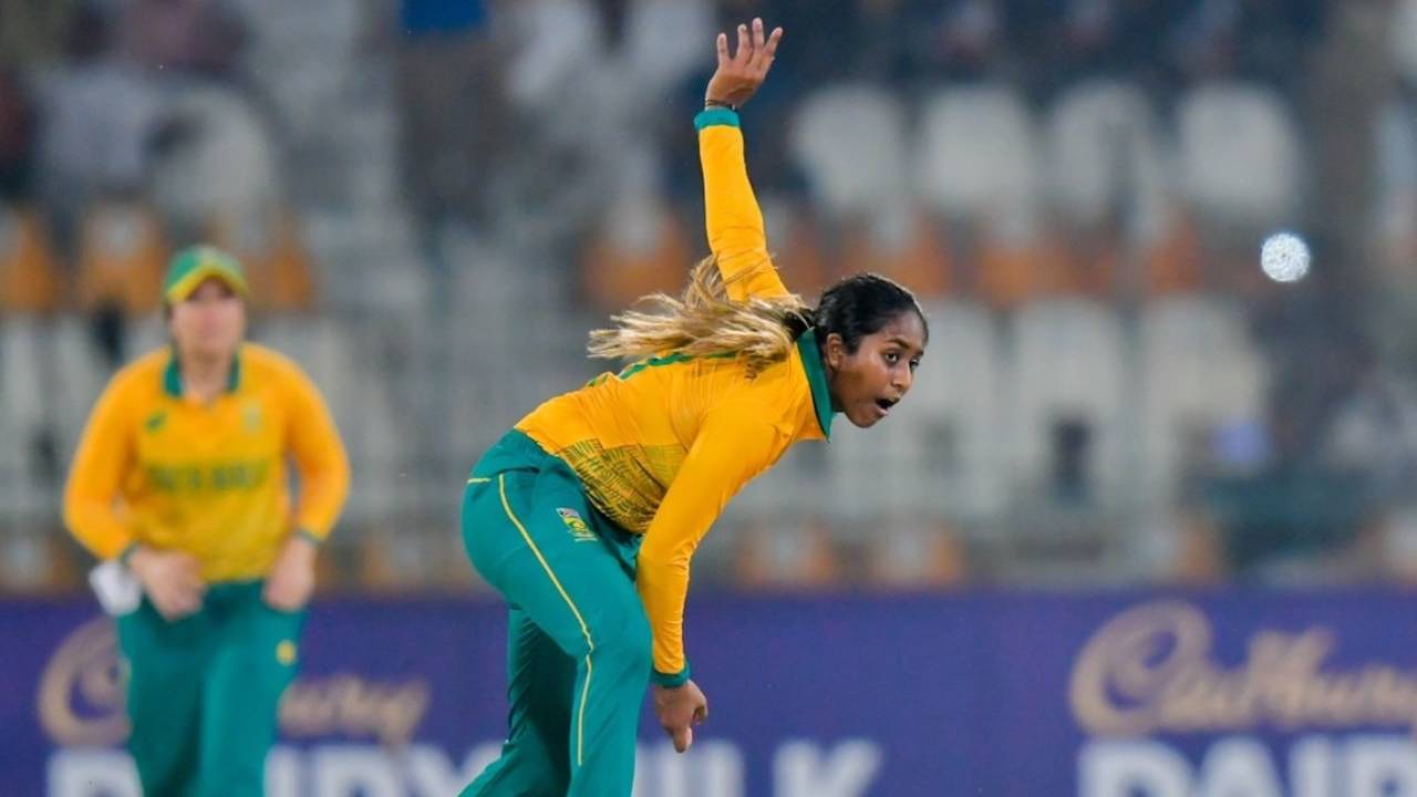 Seshnie Naidu made her T20I debut in Multan, Pakistan vs South Africa, 1st Women's T20I, Multan, September 16, 2024