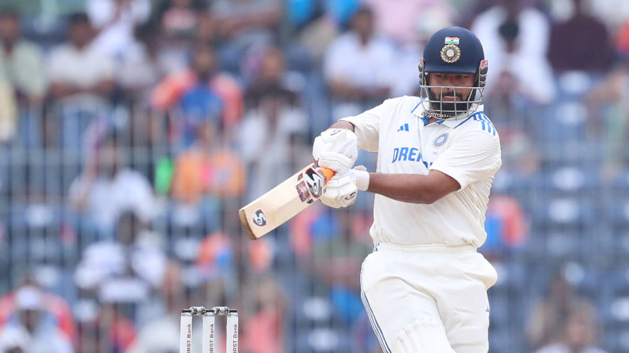 Rishabh Pant was playing his first Test match since his serious car accident in December 2022, India vs Bangladesh, 1st Test, Chennai, September 19, 2024