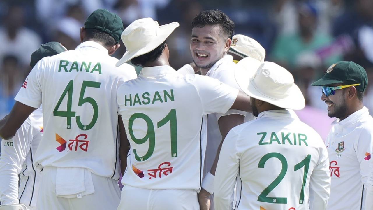 Taskin Ahmed denied Ravindra Jadeja a century, India vs Bangladesh, 1st Test, day two, Chennai, September 20, 2024