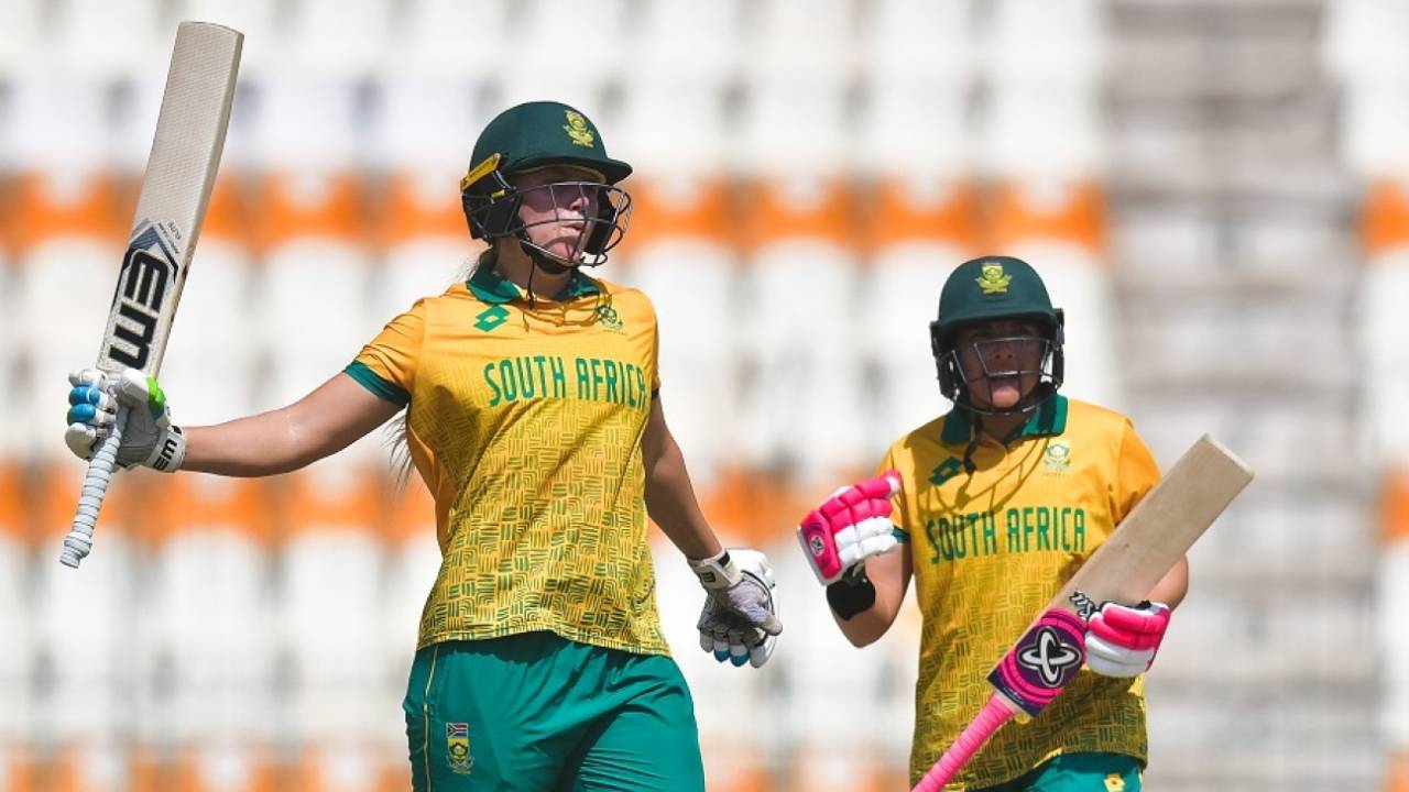 Sune Luus and Annerie Dercksen remained unbeaten to take South Africa over the line, Pakistan vs South Africa, 3rd women's T20I, Multan, September 20, 2024
