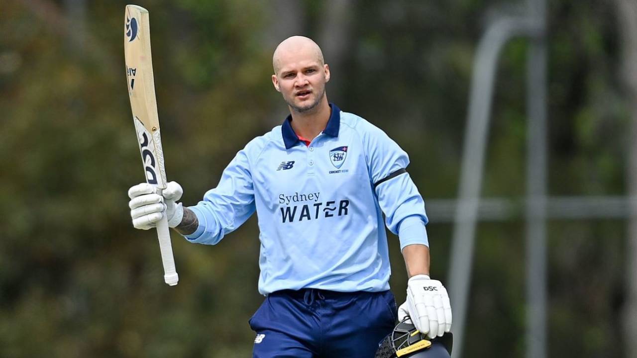Josh Philippe made 139 off 119 balls, New South Wales vs Western Australia, One-Day Cup, Sydney, September 22, 2024