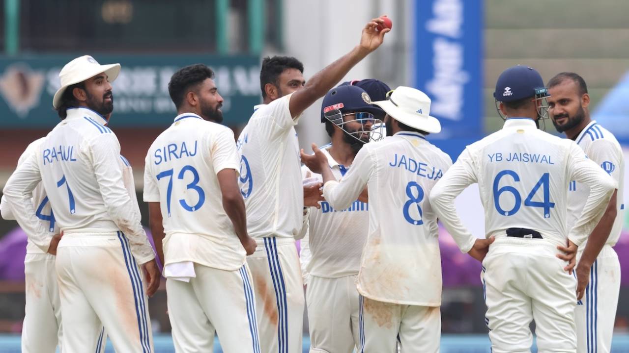 R Ashwin followed his century with a five-for at home, India vs Bangladesh, 1st Test, 4th day, Chennai, September 22, 2024