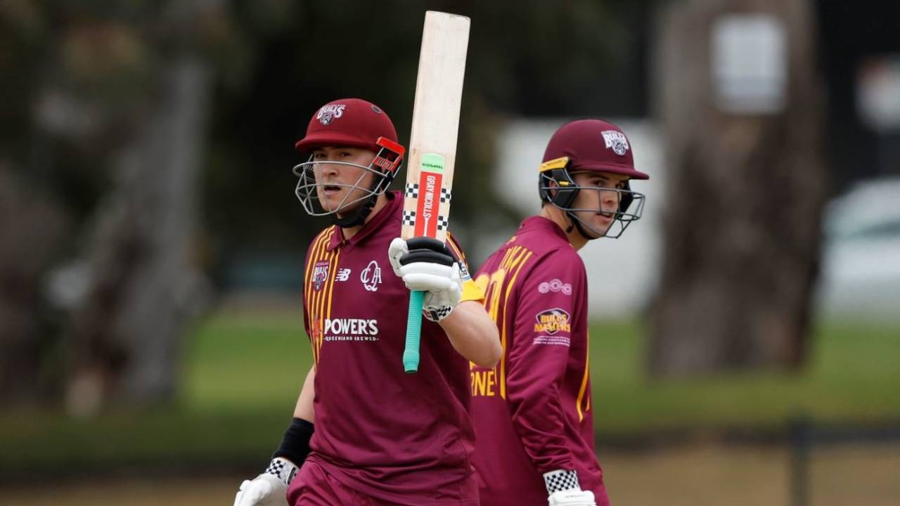 Matt Renshaw made 51 from 36 balls, Victoria vs Tasmania, One-Day Cup, Melbourne, September 25, 2024