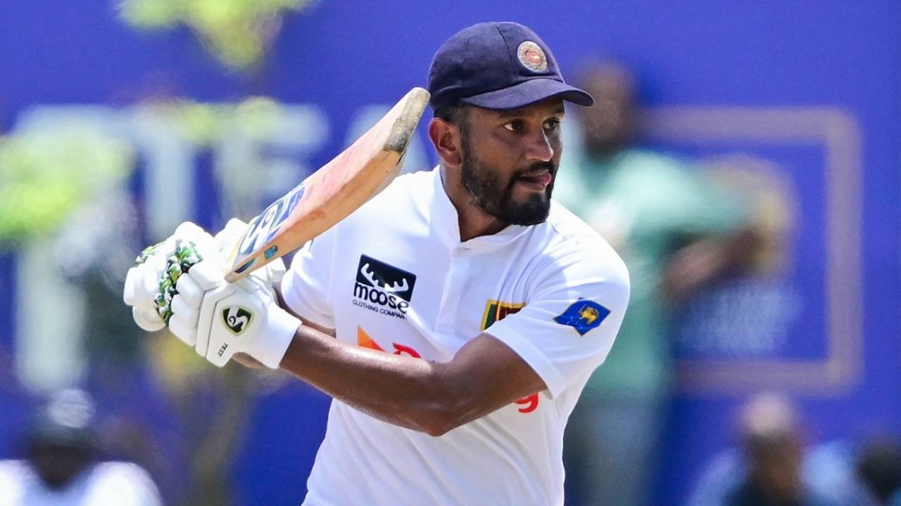 Dimuth Karunaratne was dropped in the morning session, Sri Lanka vs New Zealand, 2nd Test, 1st day, Galle, September 26, 2024