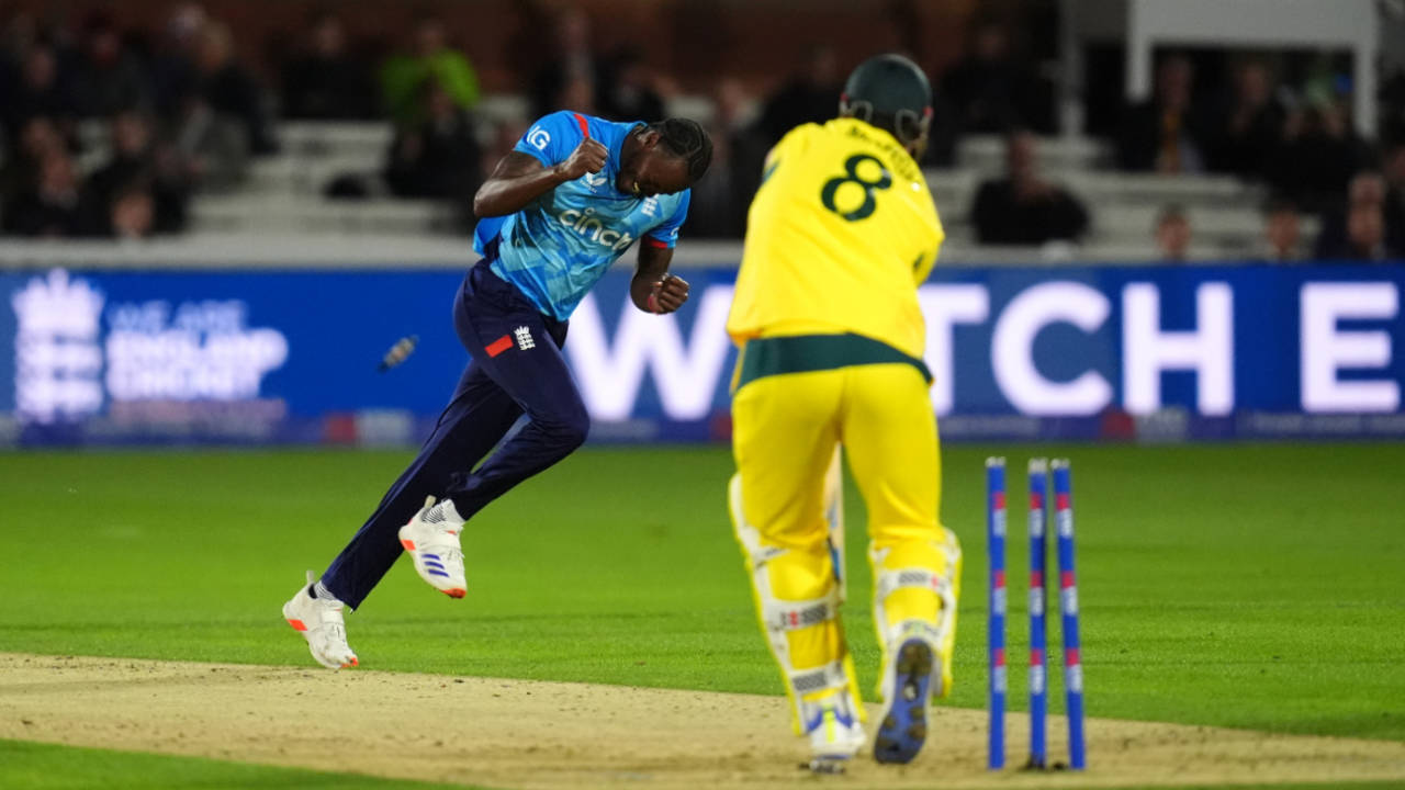 Jofra Archer bowled Mitchell Marsh with a jaffa, England vs Australia, 4th ODI, Lord's, September 27, 2024