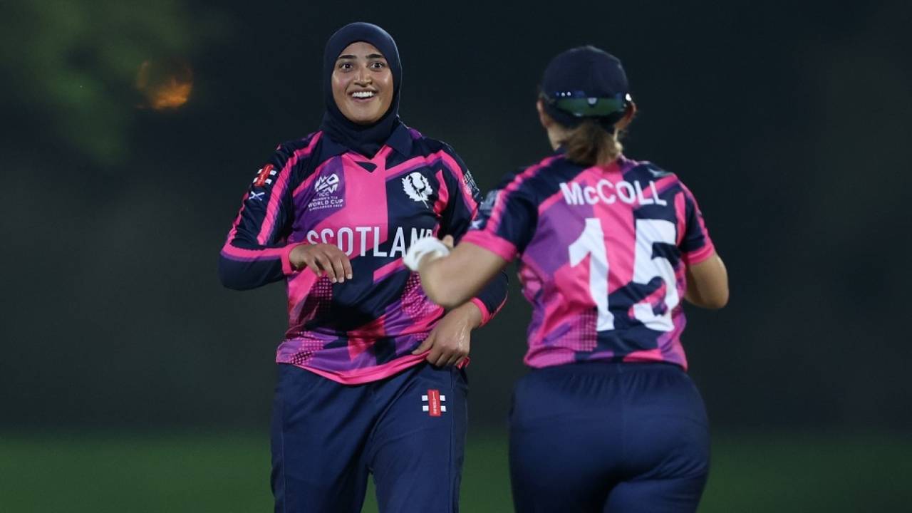 Abtaha Maqsood picked up two wickets, Pakistan vs Scotland, Women's T20 World Cup Warm-up, Dubai, September 28, 2024