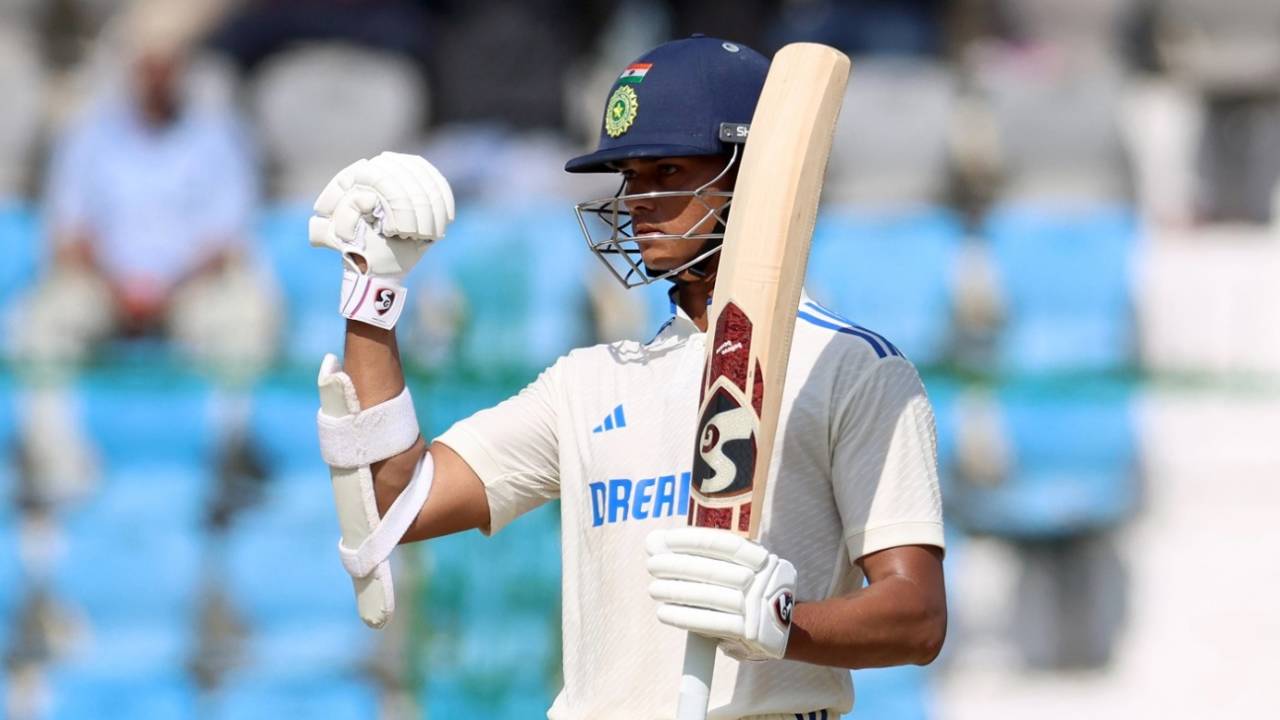 Yashasvi Jaiswal took just 31 balls to get to his half-century, India vs Bangladesh, 2nd Test, 4th day, Kanpur, September 30, 2024