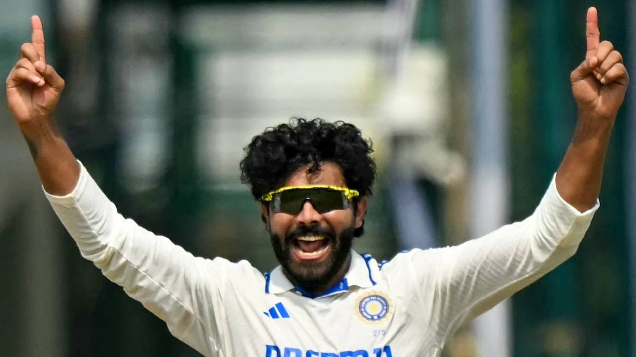Ravindra Jadeja picked up three wickets in three overs, India vs Bangladesh, 2nd Test, Kanpur, 5th day, October 1, 2024