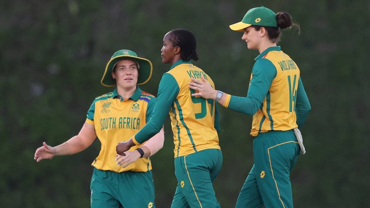 Ayabonga Khaka picked up five wickets, India vs South Africa, Women's T20 World Cup, Warm-up, Dubai, October 1, 2024