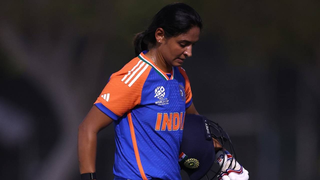 Harmanpreet Kaur batted at No. 3 in the warm-up games, India vs South Africa, Women's T20 World Cup, Warm-up, Dubai, October 1, 2024