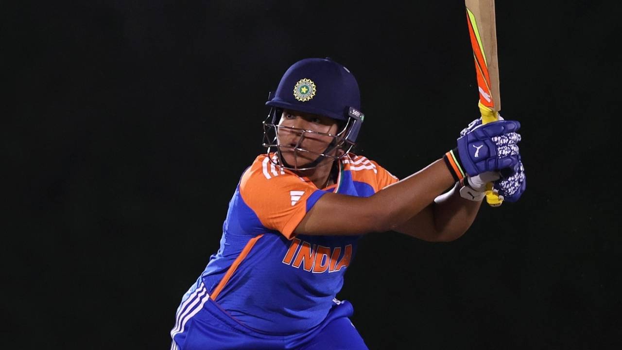 Richa Ghosh brought the power down the order, India vs South Africa, Women's T20 World Cup, Warm-up, Dubai, October 1, 2024