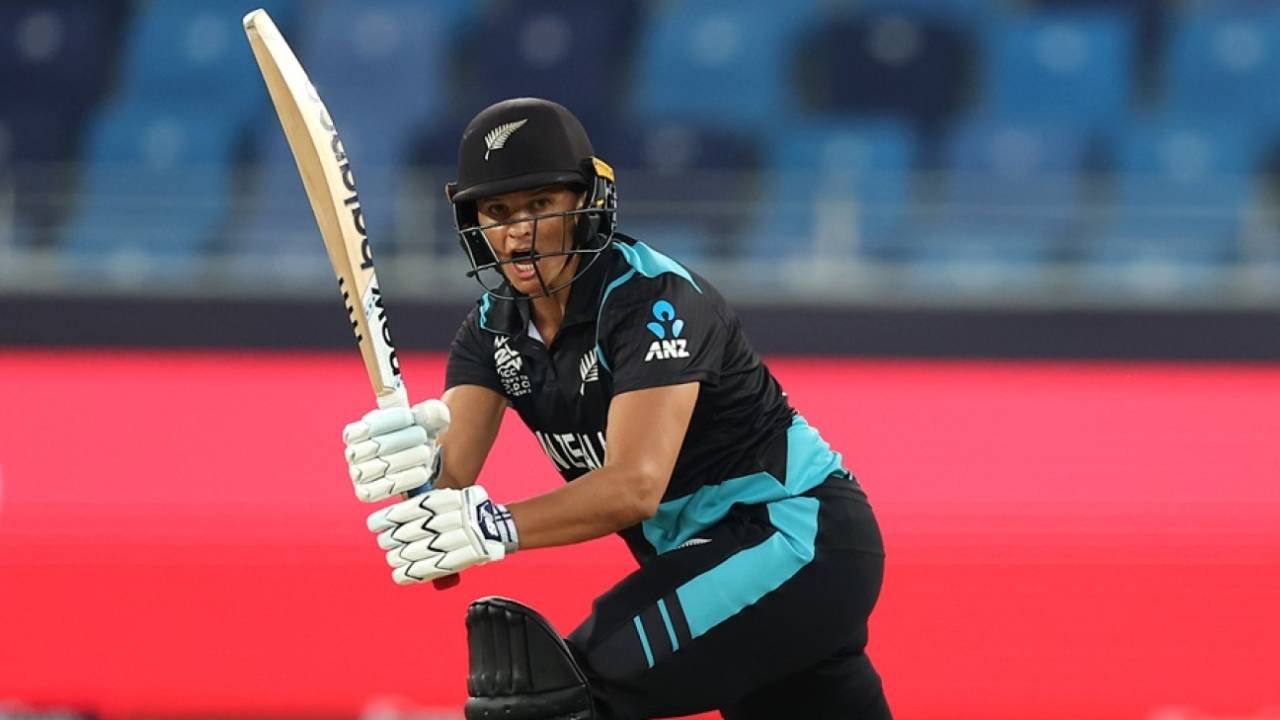 Suzie Bates got New Zealand off to a strong start, India vs New Zealand, T20 World Cup 2024, Dubai, October 04, 2024