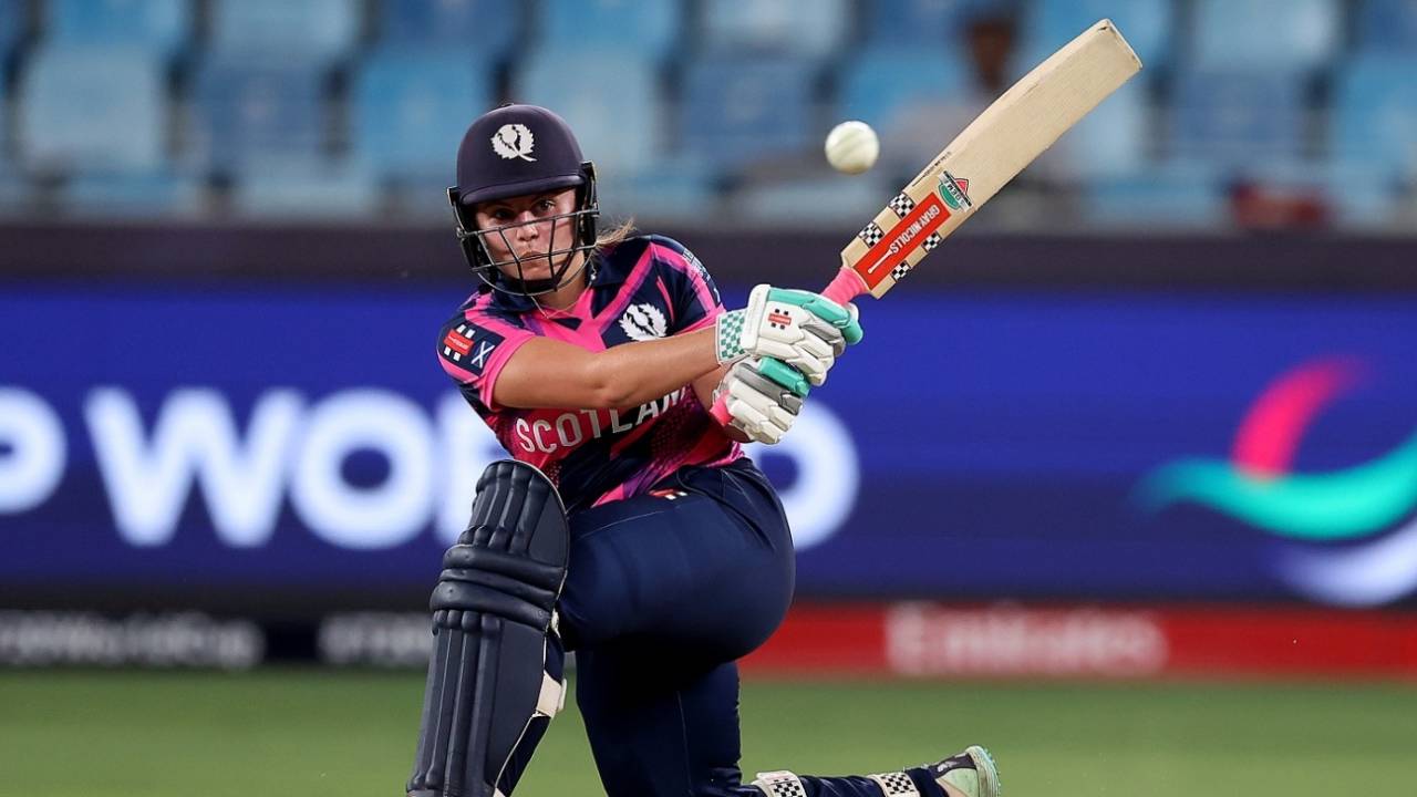 Ailsa Lister was the top-scorer for Scotland, Scotland vs West Indies, T20 World Cup 2024, Dubai, October 6, 2024