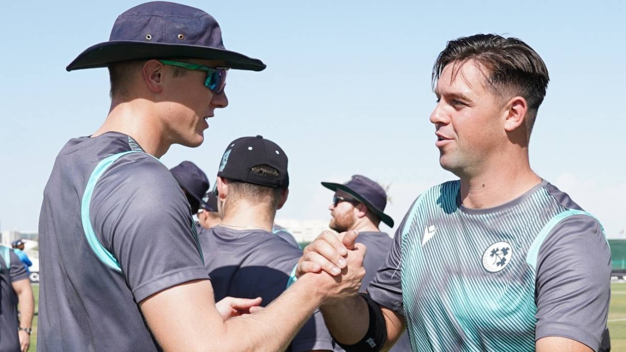 Fionn Hand was given a maiden ODI cap for the third game, Ireland vs South Africa, 3rd ODI, Abu Dhabi, October 7, 2024