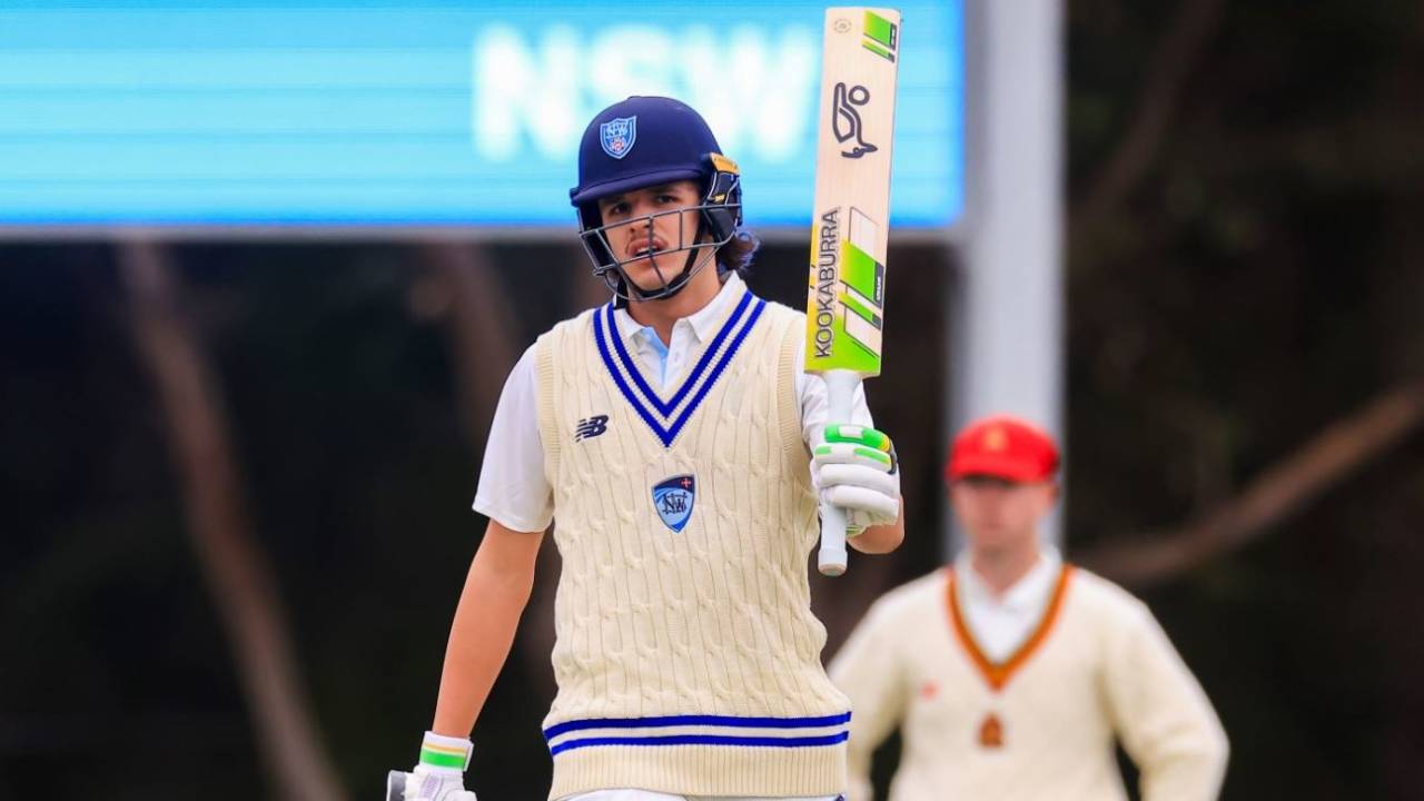 Sam Konstas made his maiden first-class century, New South Wales vs South Australia, day 1, Sheffield Shield, Cricket Central, Sydney, October 8, 2024