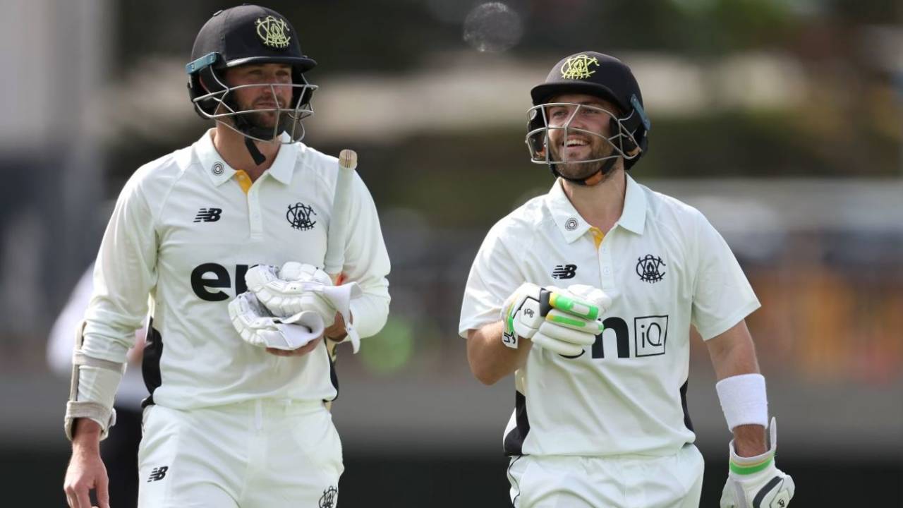 Sam Whiteman and Josh Inglis both scored centuries to rescue WA, Western Australia vs Queensland, day 1, Sheffield Shield, WACA ground, October 8, 2024