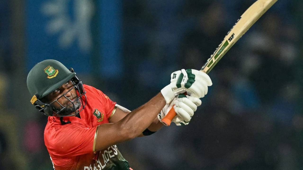 Mahmudullah was the only Bangladesh batter to make a substantial score, India vs Bangladesh, 2nd T20I, Delhi, October 9, 2024