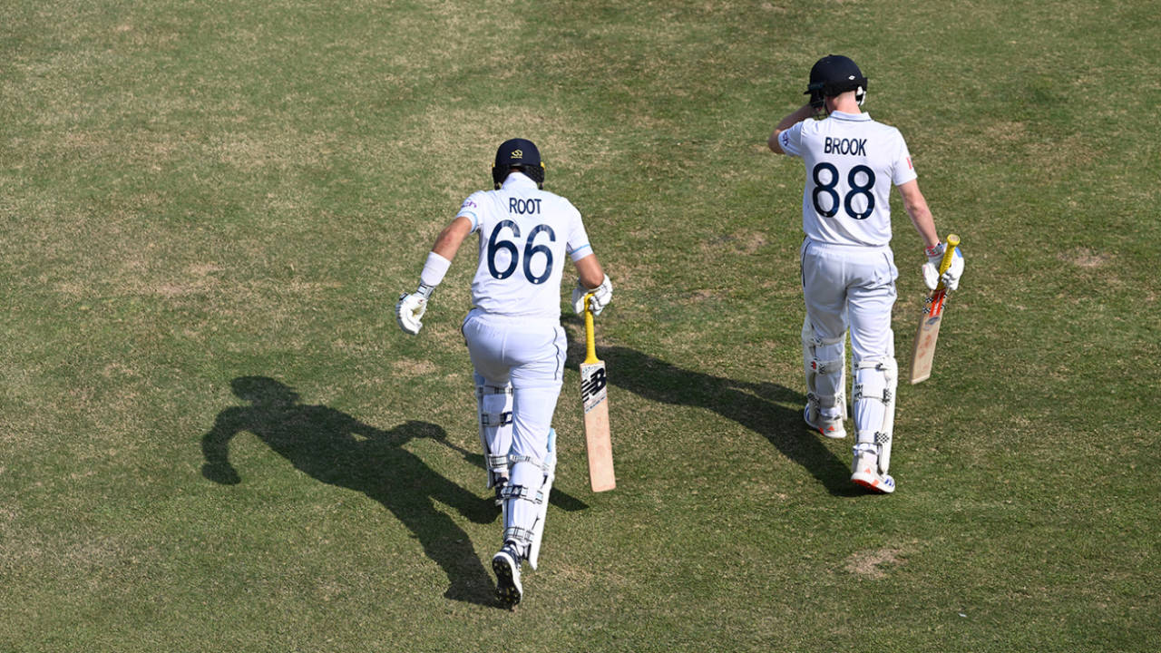 Joe Root and Harry Brook resumed their mammoth partnership, Pakistan vs England, 1st Test, Multan, 4th day, October 10, 2024
