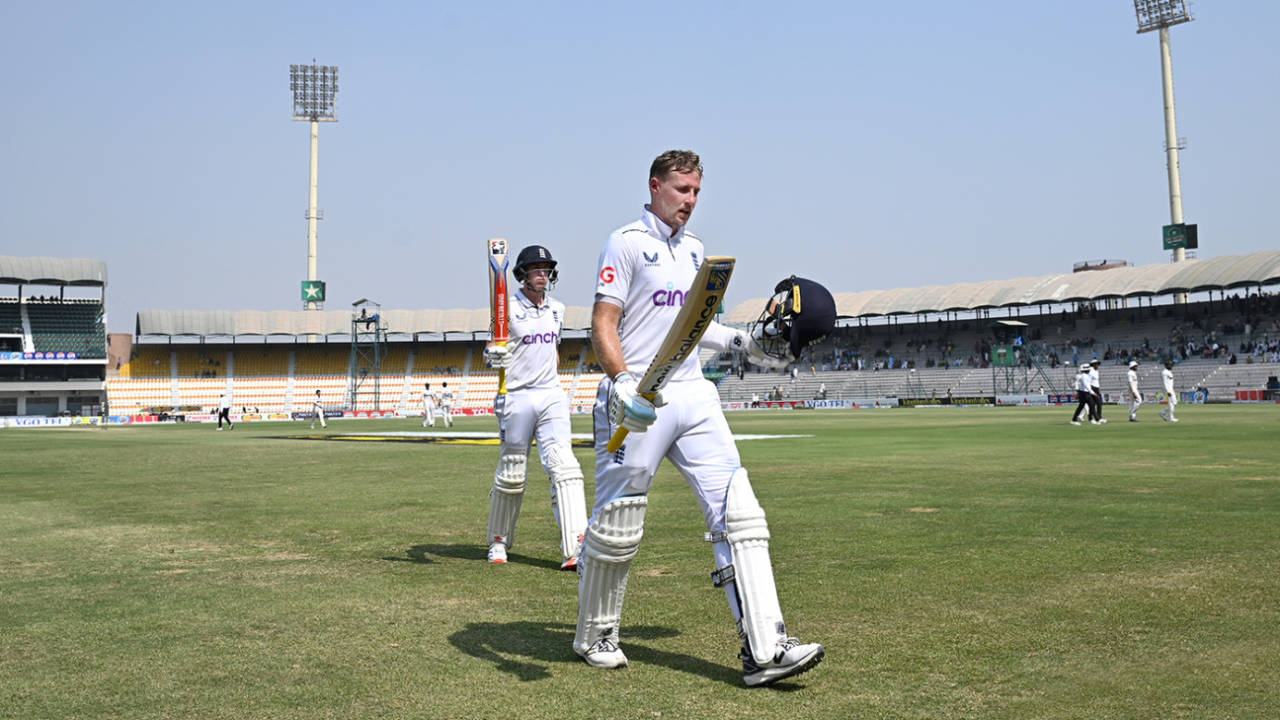 The stand between Joe Root and Harry Brook was 409 at lunch, Pakistan vs England, 1st Test, Multan, 4th day, October 10, 2024