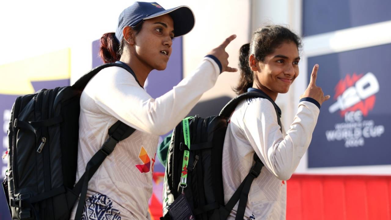 Nigar Sultana and Rabeya Khan are pumped up, Bangladesh vs West Indies, Women's T20 World Cup, Sharjah, October 10, 2024
