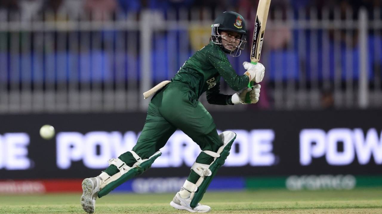Nigar Sultana was the top scorer for Bangladesh, Bangladesh vs West Indies, Women's T20 World Cup, Sharjah, October 10, 2024