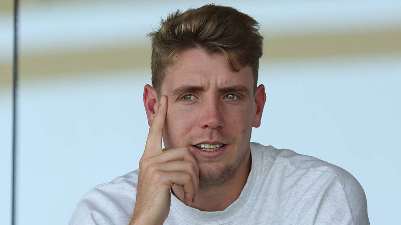 Cameron Green watches on at the WACA, Western Australia vs Queensland, Sheffield Shield, WACA, October 11, 2024