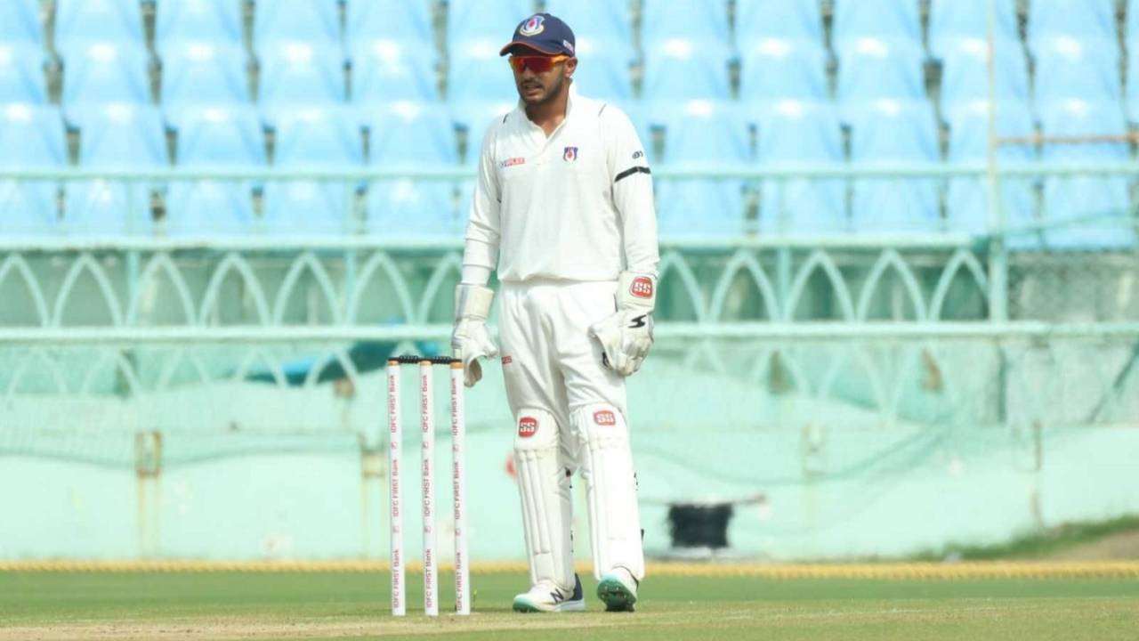 Aryan Juyal in his first game as UP's full time captain, UP vs Bengal, Ranji Trophy, Lucknow, October 11, 2024
