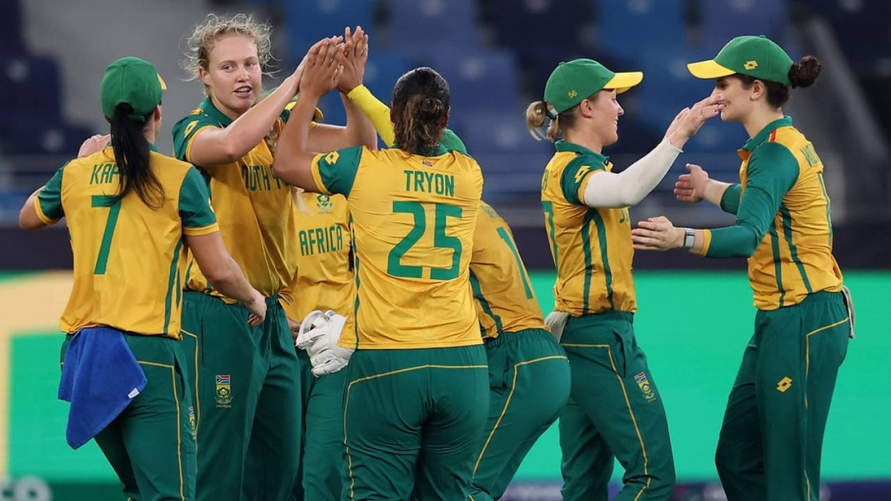 Annerie Dercksen dismissed Shathi Rani, Bangladesh vs South Africa, T20 World Cup 2024, Dubai, October 12, 2024